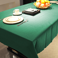 Nappe rectangulaire multicolore 3 plis en papier et plastique, vert clair, pour usage domestique