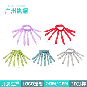 Fer à boucler sans chaleur, détachable, à huit griffes, pour grandes boucles, usage domestique, couleur vert fruit - Product Image 5