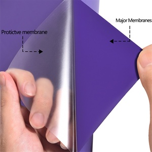 Guangyintong Easyweed - Láminas de Vinilo Termotransferible No Adhesivo al por Mayor, Vinilo Termoadhesivo Morado para Camisetas <span class=keywords><strong>Cricut</strong></span> - Product Image 2