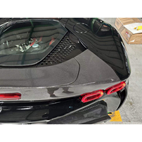 F-errari SF90 AF Spoiler serat karbon kering kualitas tinggi gaya