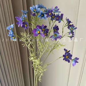 Arreglo Floral Artificial Junheyuan Cosmos, Rama Individual para Decoración del Hogar y Bodas - Product Image 4