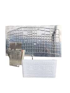 Placa Evaporadora de Aluminio Tipo Aleta <span class=keywords><strong>para</strong></span> Mini Refrigerador, Bobina de Condensador <span class=keywords><strong>para</strong></span> Congelador Horizontal - Product Image 2