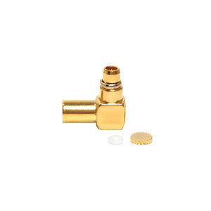 Conector Coaxial RF MMCX Macho en Ángulo Recto para Cable RG405 50Ω - Product Image 1