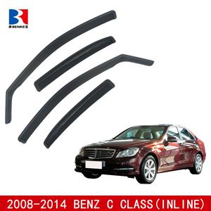 Deflectores de Ventana IN-CHANNEL para MERCEDES BENZ Clase C W204 2008-2014, Protectores Contra Lluvia y Sol - Product Image 3