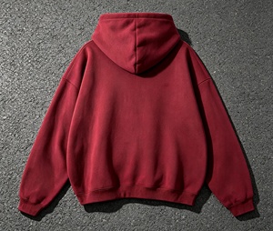 Sudadera con Capucha Casual Extra Grande para Hombre, Personalizada, 140 g/m², 100 % Algodón, Transpirable, Tejida y Lavada - Product Image 3