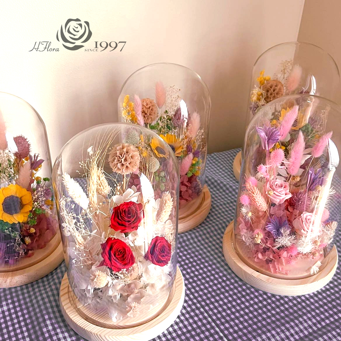 display box preserved flower funeral