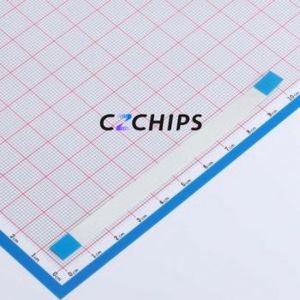 FFC-0.5-12-100-A-4-8 FFC Cable (Flexible Flat Cable) P=0.5mm Connector 12P 0.5mm 0.3mm Non-Inverting - Product Image 2