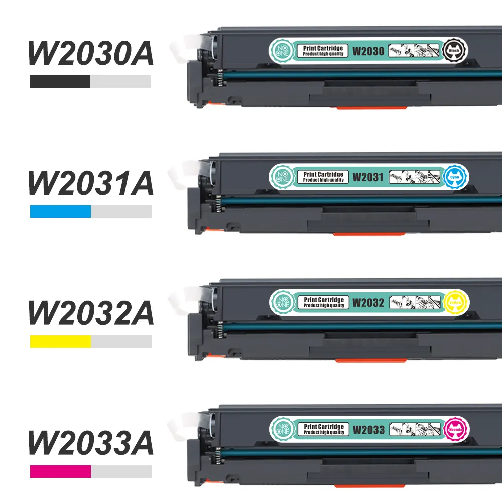 Картриджи с тонером для HP 201A 203A 206A 207A 410A 415A 824A 305A 215A цветной принтер картридж с тонером