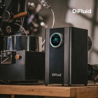 Extracteur de fumée pour torréfacteur de café DiFluid AirWave Advanced, design tactile sécurisé, auto-nettoyant, éliminateur de fumée