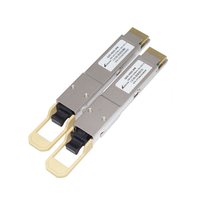 Kabel Serat Optik Aktif 400G OSFP ke QSFP-DD Koneksi Langsung AOC 425G Pusat Data AI Cluster Jarak Pendek 1-100m
