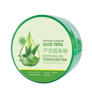 Grosir Pabrik OEM krim wajah gel Aloe untuk pria dan wanita produk perawatan kulit lembut kulit