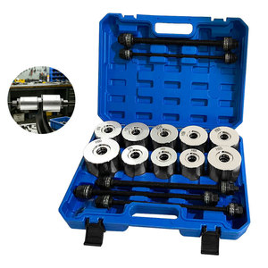 Kit de 27 Piezas <span class=keywords><strong>para</strong></span> Extraer y Poner Cojinetes, Herramienta Universal <span class=keywords><strong>para</strong></span> Extraer Cojinetes, Kit de Herramientas <span class=keywords><strong>para</strong></span> Presionar y Extraer - Product Image 1