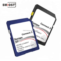 Logiciels de voiture SMIOST en plastique pour Nissan, carte SD CID modifiable, navigation GPS sur le terrain, compatible Qashqai 2017 Maxima 2016 C10