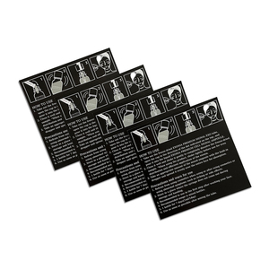 Custom Ambachtelijke Papieren Promotiekaarten Voor Het Afdrukken Van Verpakkingen Van Schoonheidsproducten - Product Image 2