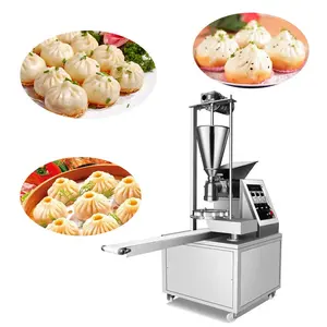 Nieuwe Stijl Volautomatische Commerciële Gestoomde Broodje Makende Machine Chinese Bun Baozi Momo Making Machine