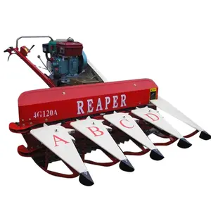 Reaper rice reaper con motore diesel o benzina