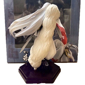 Figurines de dessins animés d'anime de 20 cm, figurine d'action <span class=keywords><strong>Inuyasha</strong></span>, statue de Sesshoumaru, modèle en PVC, jouet de collection, décoration de bureau, cadeau pour enfants - Product Image 5