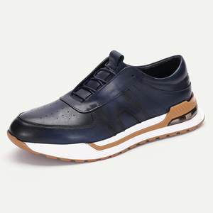 Chaussures décontractées en cuir pour hommes couche supérieure en cuir de vachette nouvelle mode haut de style européen et américain pour la marche pour <span class=keywords><strong>Amazon</strong></span> commerce extérieur - Product Image 3