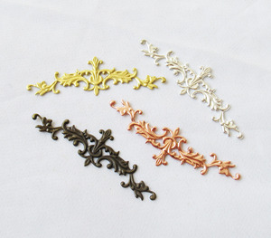 Lianas Laiton Plante Filigrane Trouver 52x16mm Laiton Estampage - Product Image 1