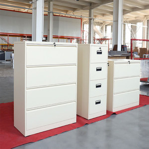 Thư mục chia A4 số lượng lớn trượt Nhà sản xuất hiện đại Lưu trữ khóa đồ nội thất văn phòng thép kim loại <span class=keywords><strong>2</strong></span> ngăn kéo bên tủ tập tin - Product Image 4