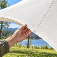 Tente de camping extérieure, auvent bédouin, couverture en PVC monocouche pour pique-niques en famille, rassemblements de groupe, grands événements, salons professionnels