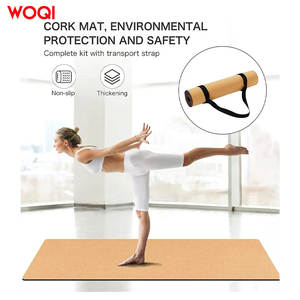 เสื่อโยคะ WOQI TPE หนา 6 มม. กันลื่น พับได้ พกพาสะดวก สำหรับออกกำลังกายที่บ้าน - Product Image 3