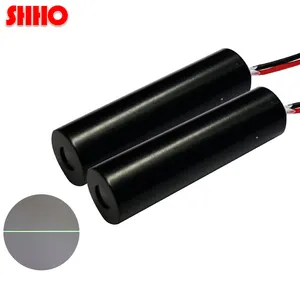 Chất Lượng Cao 520nm 10Mw Mô Đun Laser Đường Màu Xanh Lá Cây Máy Quét Lớp Công Nghiệp Định Vị Vị Trí Truyền Ống Phóng Laser