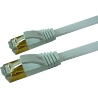Câble de raccordement réseau Ethernet CAT7 SSTP pour commutateur, routeur, modem, panneau de brassage