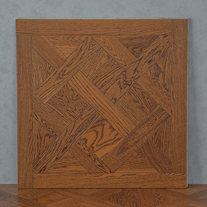 Parquet Versailles en chêne brossé multicouche ISO9001, grade AB, finition UV, durable, 14 mm, 15 mm, 18 mm, imperméable, pour usage intérieur - Product Image 1
