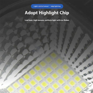 ไฟถนน LED พลังงานแสงอาทิตย์กำลังสูง, เสาอลูมิเนียม6เมตรทนทานเชื่อถือได้ | ติดตั้งง่าย IP65ไฟกันน้ำ - Product Image 2