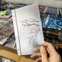 Fonlyu - Adhesivo Decorativo 3D Transparente con Relieve para iPhone, Samsung, Redmi, Google, Motorola, para la Cubierta Trasera del Teléfono