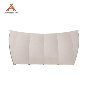 Kawagebo Kamp Premium C300 Plus Tente <span class=keywords><strong>de</strong></span> luxe pour le glamping et le safari Tente imperméable double couche en forme <span class=keywords><strong>de</strong></span> voilier pour hôtel - Product Image 2