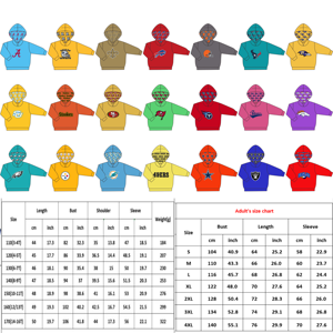 Logo personalizzabile <span class=keywords><strong>felpa</strong></span> con cappuccio <span class=keywords><strong>a</strong></span> maniche lunghe per ragazzi <span class=keywords><strong>e</strong></span> ragazze abbigliamento da <span class=keywords><strong>famiglia</strong></span> per genitori <span class=keywords><strong>e</strong></span> bambini - Product Image 6