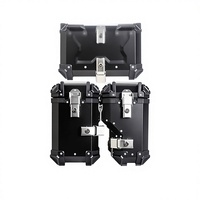 Porte-bagages arrière droit pour moto Africa Twin, avec support de sacoche/coffre fixe et amovible
