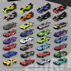 Coches <span class=keywords><strong>de</strong></span> Juguete <span class=keywords><strong>de</strong></span> Aleación Metálica Fundida a Presión a Escala 1:64, Coches Deportivos, Coches Clásicos, Modelo a Escala, <span class=keywords><strong>Hot</strong></span> <span class=keywords><strong>Wheels</strong></span>, Estuche Transparente para Exhibición <span class=keywords><strong>de</strong></span> Bloques <span class=keywords><strong>de</strong></span> Construcción - Product Image 3