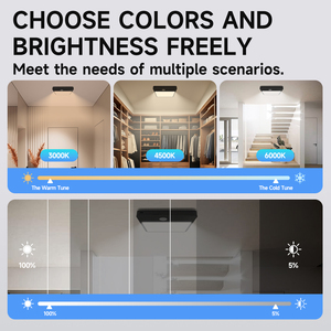 Có thể sạc lại cảm biến chuyển động ánh sáng Trần, tự động cảm ứng ánh sáng ban đêm, không dây dẫn ánh sáng tủ cho phòng ngủ, hành lang, cầu thang - Product Image 5