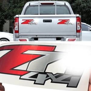 สติกเกอร์ไวนิล4X4 Z71ติดรถเลือกได้หลากหลายแบบสติกเกอร์ไวนิลติดรถกระบะออฟโรดไวนิลสติ๊กเกอร์ตกแต่งสำหรับรถกระบะ - Product Image 2
