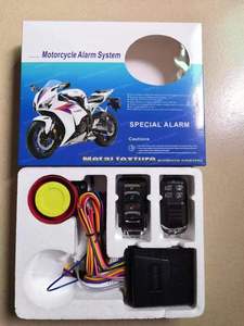 Sistem <span class=keywords><strong>Alarm</strong></span> sepeda motor 12V dengan kunci Remote Control Fob dan pelindung kelebihan beban mesin satu arah Memulai - Product Image 6