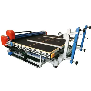 heavy equipment cnc automatic glass cutting table with glass loading and breaking function glass cutting cutter table machine