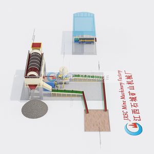 Çin fabrika makineleri Alluvial altın işleme tesisi özelleştirilmiş kapasite rafineri altın - Product Image 3