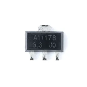 ของแท้ SCJA1117B-3.3-A SOT-89-3L 1A ชิปควบคุมเชิงเส้นแบบ Low Dropout - Product Image 2