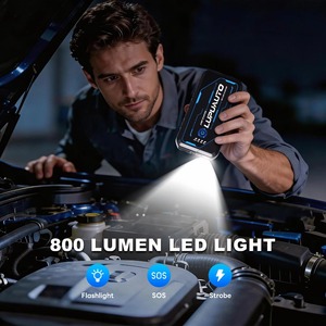 Arrancador de Coches 4000A con Compresor de Aire, Potenciador de Batería de <span class=keywords><strong>Auto</strong></span>, Banco de Energía Portátil, Dispositivo de Arranque Automático de 12V para Gasolina y Diésel - Product Image 4