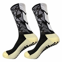 Chaussettes de football personnalisées antidérapantes, chaussettes de soccer à motif personnalisé, mi-mollet, performance, entraînement, sport, vente en gros