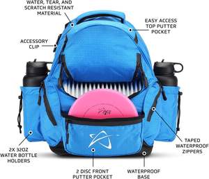 Muestra Gratuita de Bolsa de Disc Golf Juvenil Personalizada con Gran Capacidad y Múltiples Usos para Deportes al Aire Libre con su Logotipo - Product Image 3