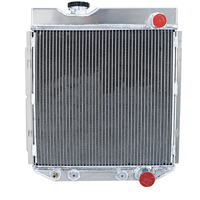 Radiateur de réservoir d'eau entièrement en aluminium pour Ford Falcon Sedan Delivery Mustang / Mercury Comet 1963-1966 Système de refroidissement du moteur