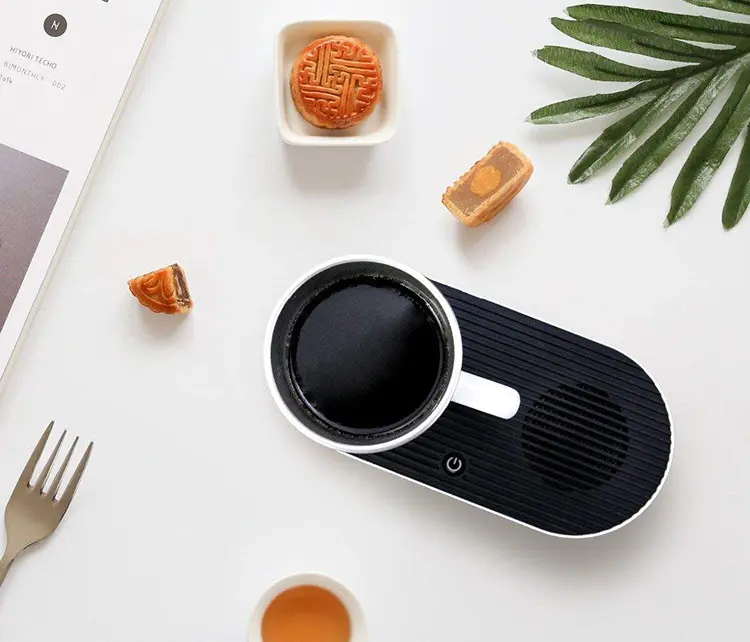 Nieuwe Ideeën 2021 Gift Sets Smart Drink Cup Desktop Elektrische Hot Koude Draagbare Bekerhouder