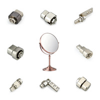 Charnière rotative universelle Yuzhou à friction de précision, positionnement à angle infini, résistante à l'usure, support pliable réglable
