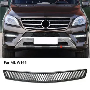 StarNav Pour Mercedes Benz Classe ML W166 A1668855925 A1668858625 Grille inférieure de radiateur avant avec garniture chromée Accessoires - Product Image 4