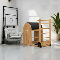 Baril d'escalade Pilates Commercial Oakwood Multifonction Écologique Réglable Robuste pour Studio et Salle de Sport