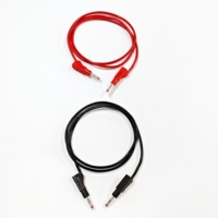 Cable de Instrumentación Multicolor de 4mm con Conector Banana, Conductor de Cobre y Aislamiento de PVC, Cable de Prueba